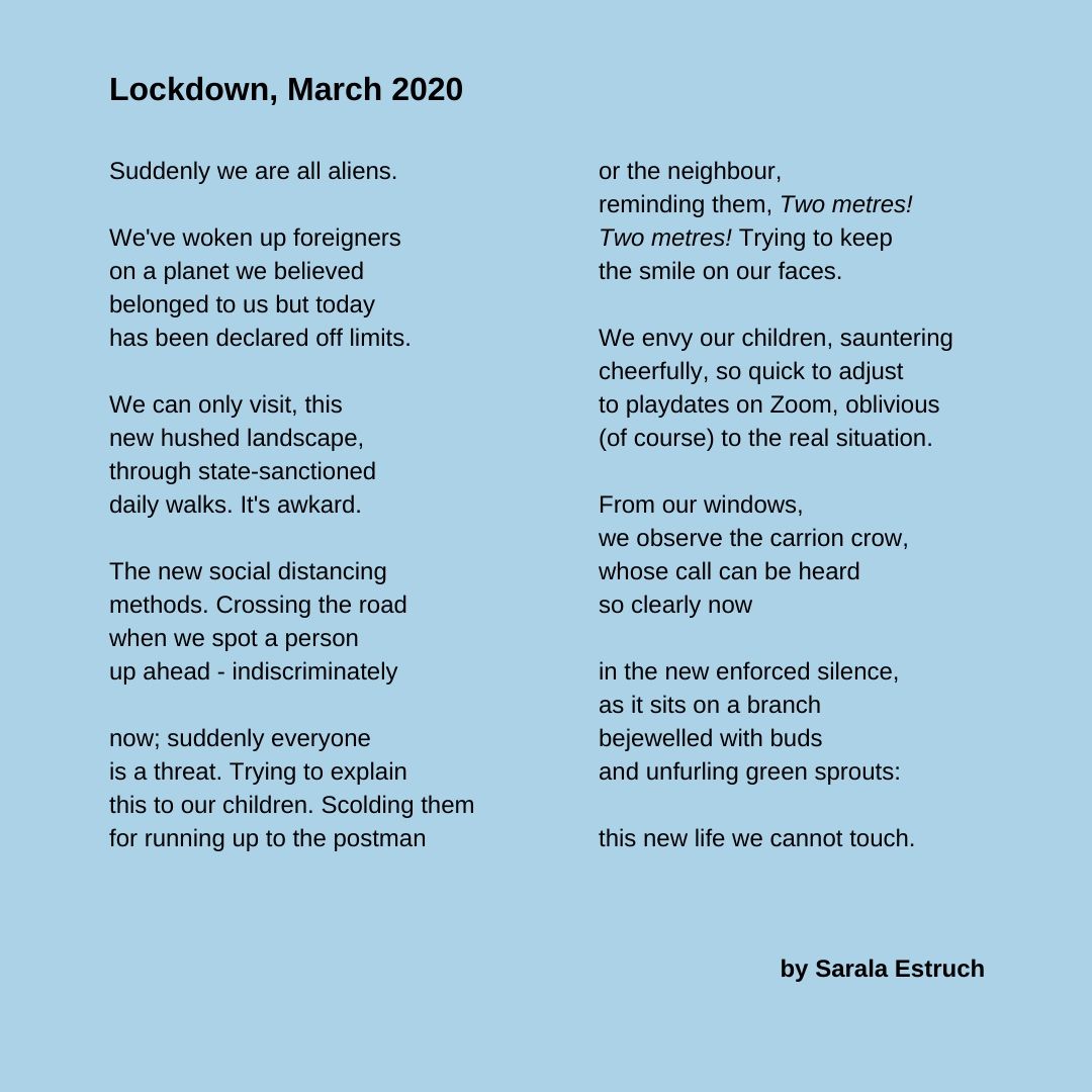 Lockdown Poems Ledbury Poetry Festival